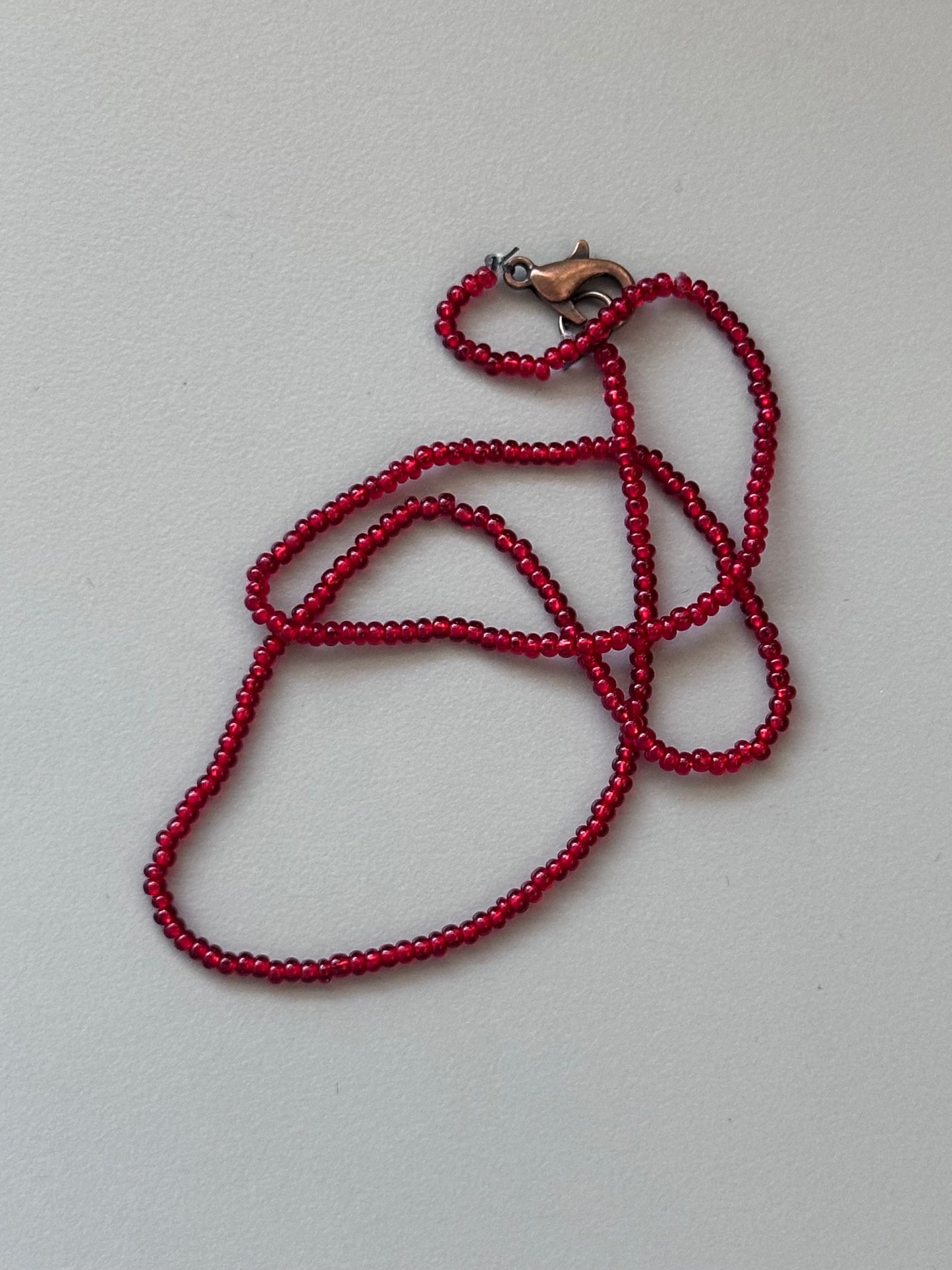 Red necklace