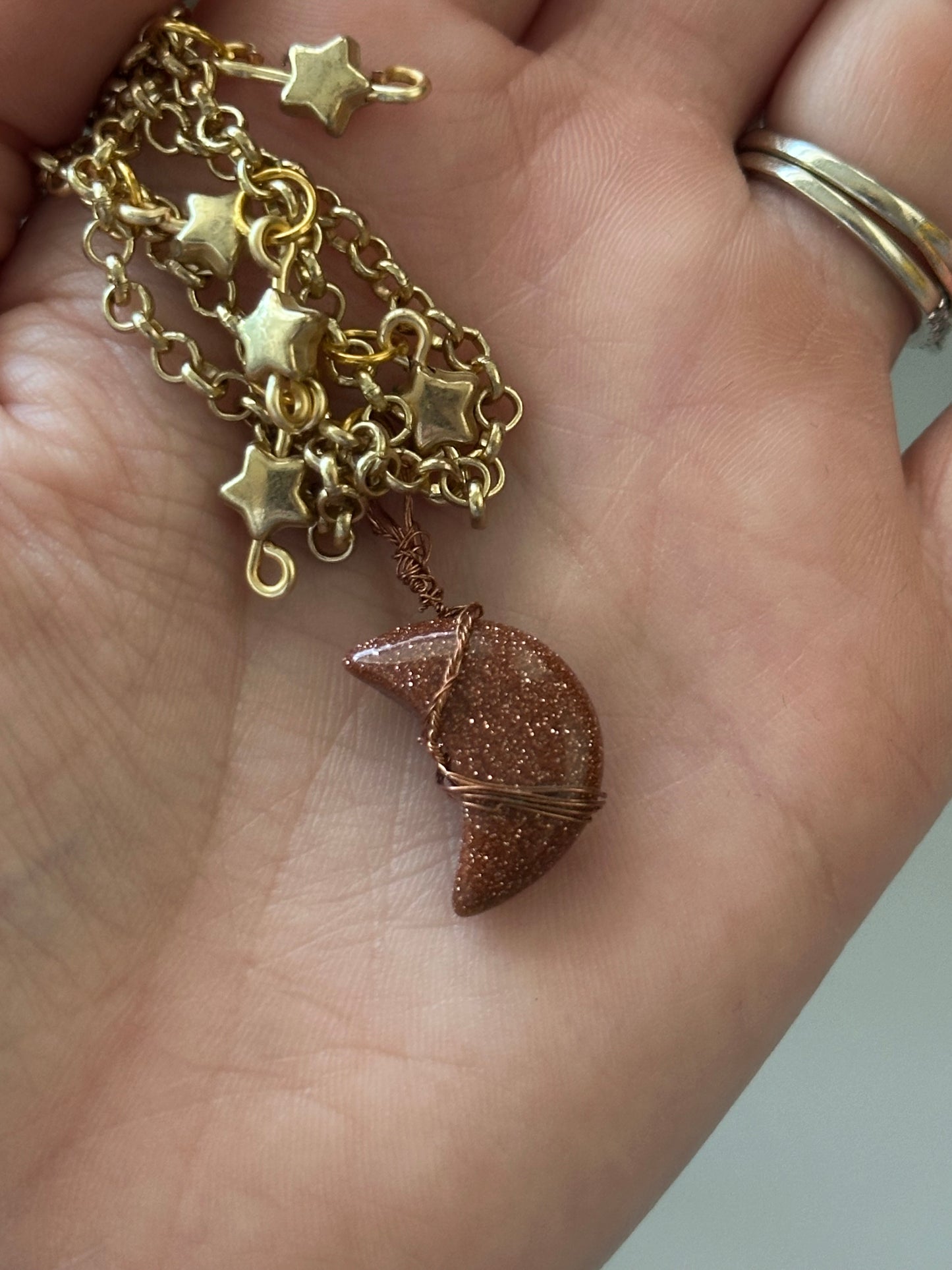 Moon necklace
