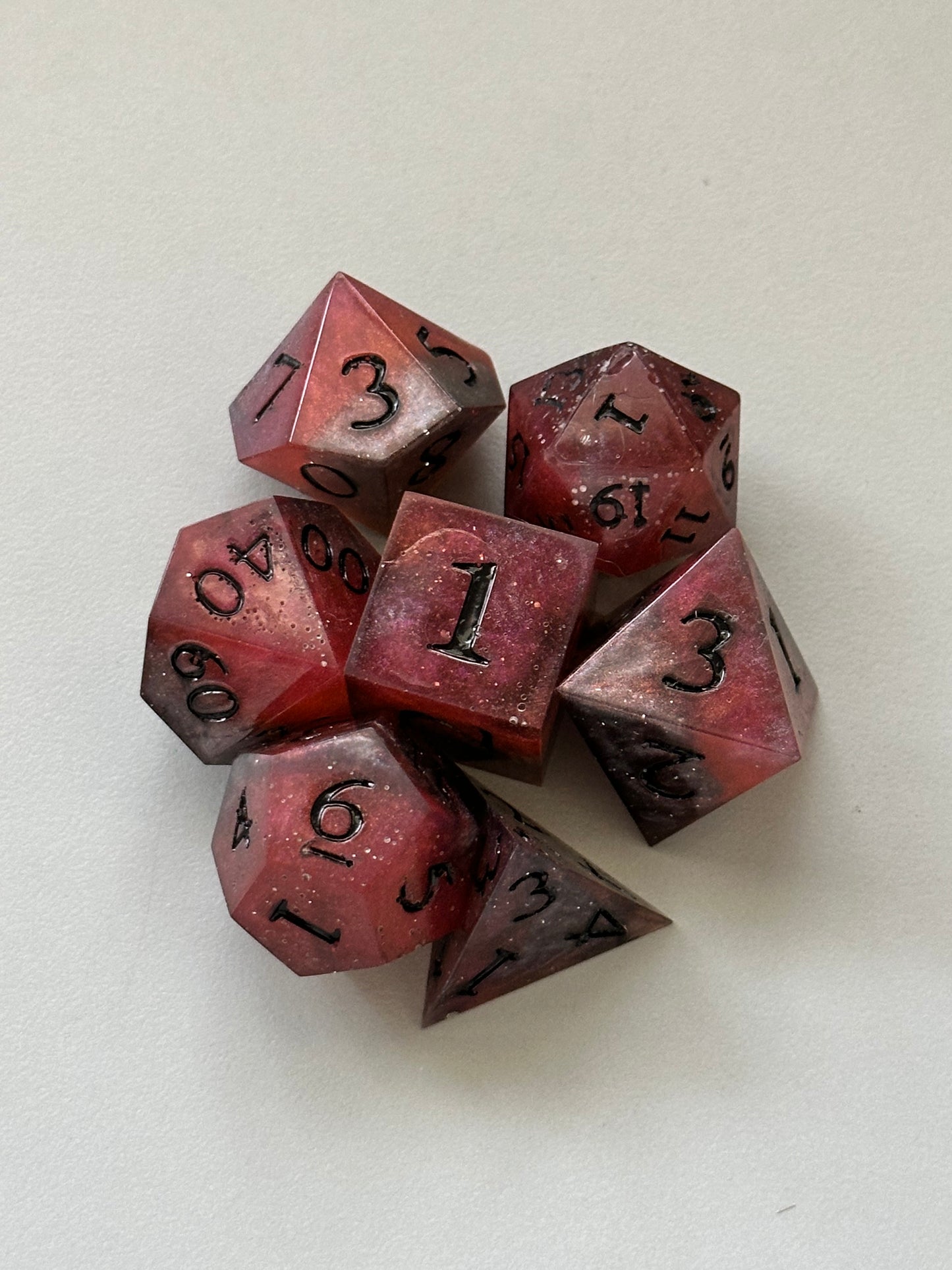 Firey dice