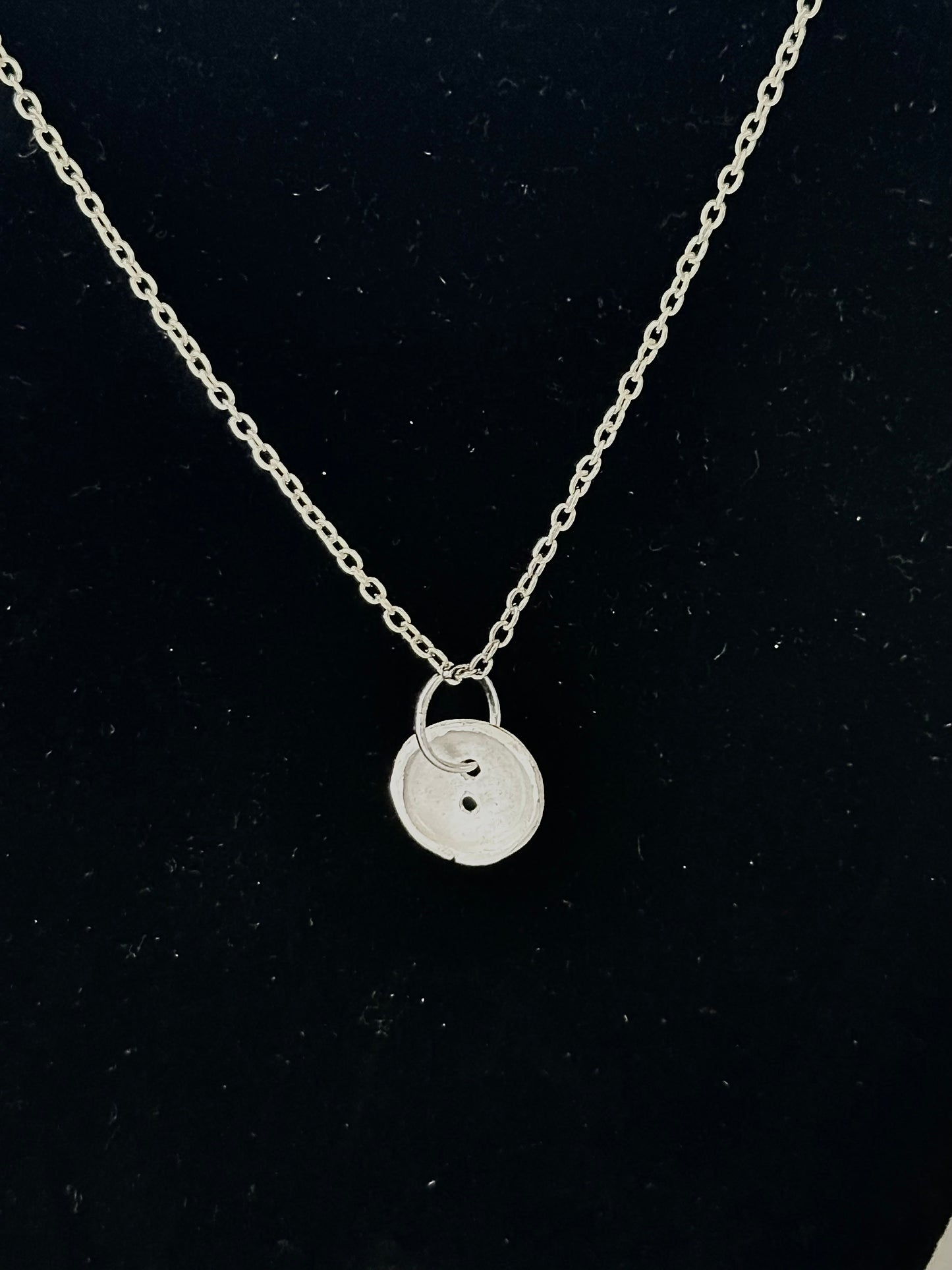 Button necklace