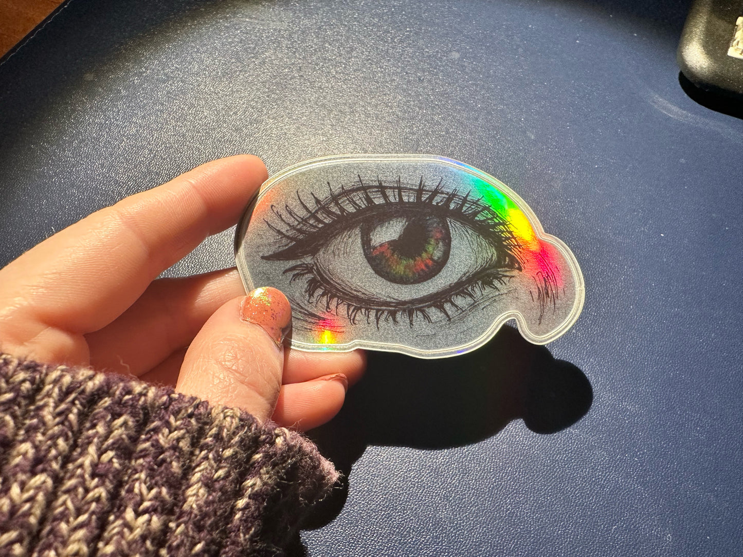 Cosmic eye sticker