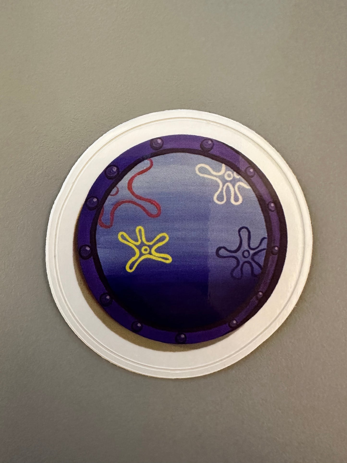 Porthole sticker