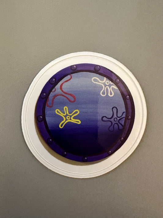Porthole sticker