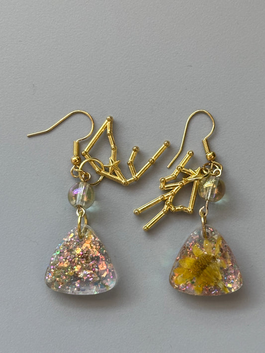 Constellation earrings