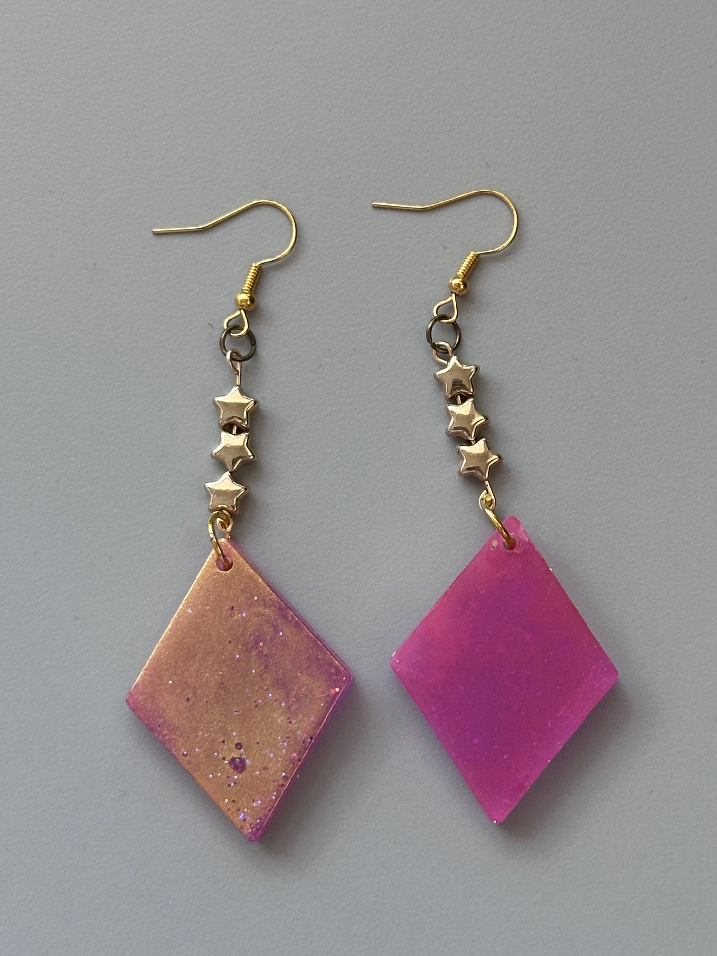 Star accent earring