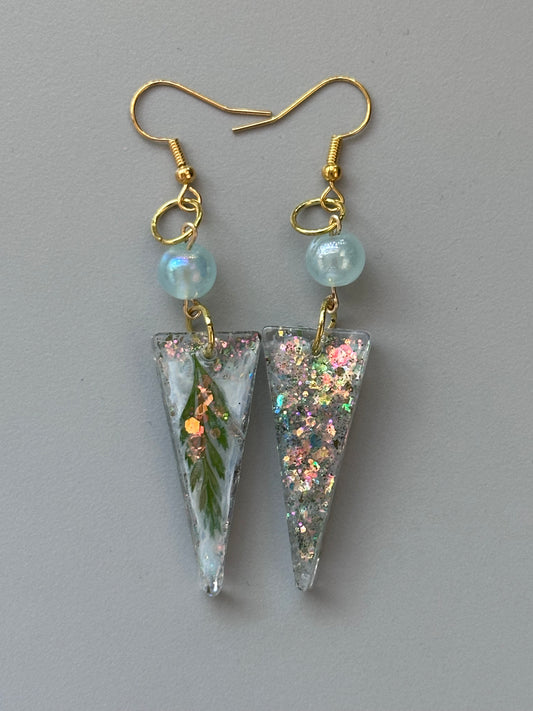 Leaf earrings