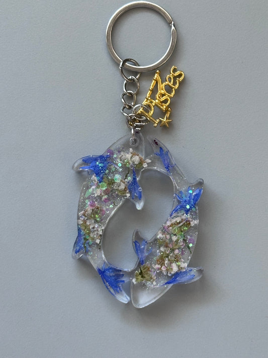 Pisces keychain
