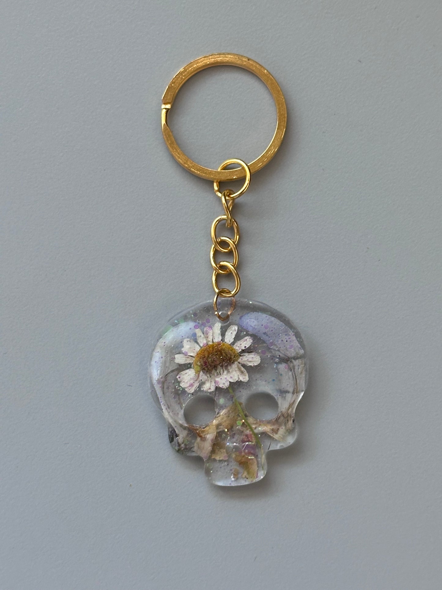 Skull keychain
