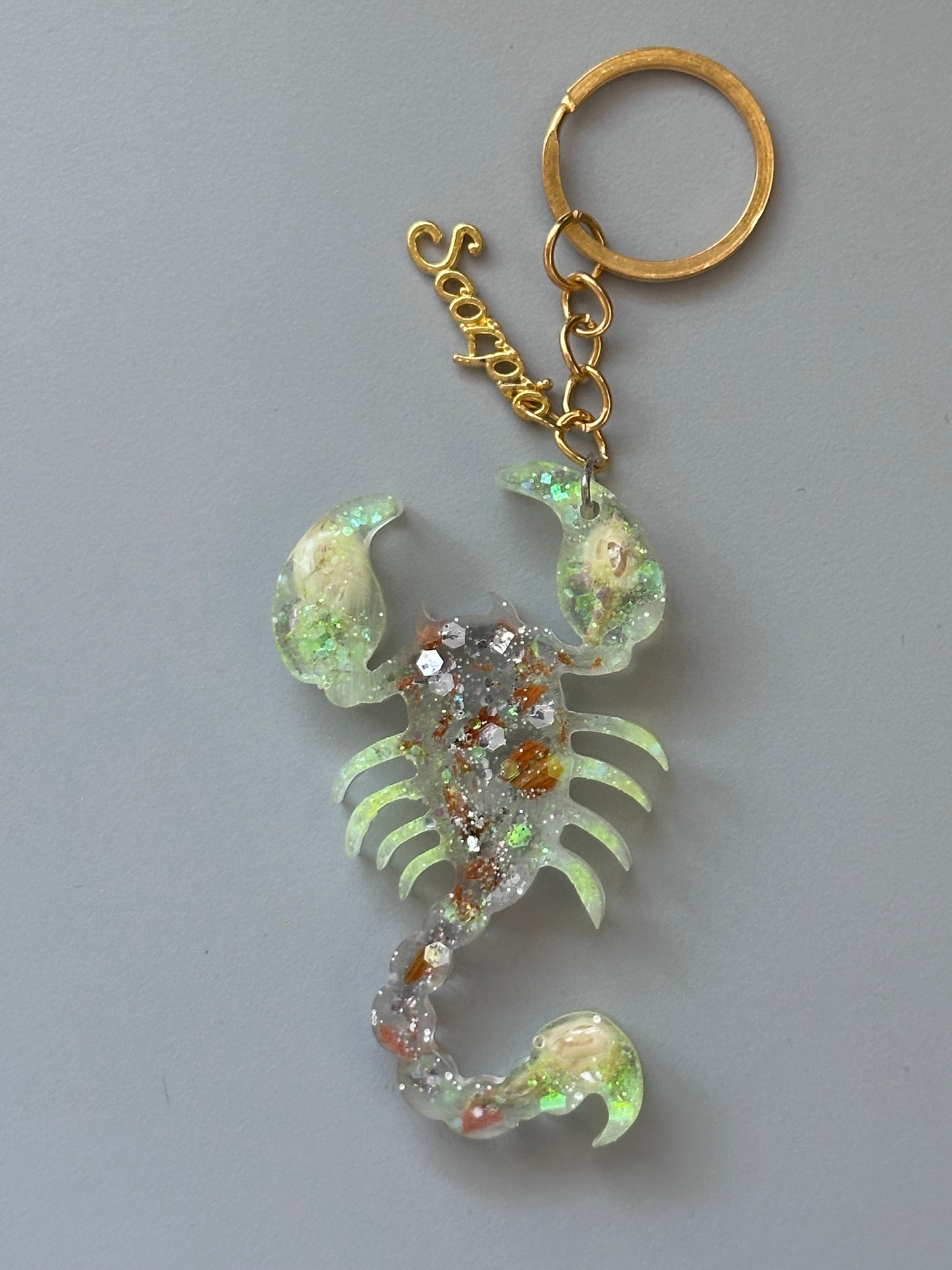 Scorpio keychain