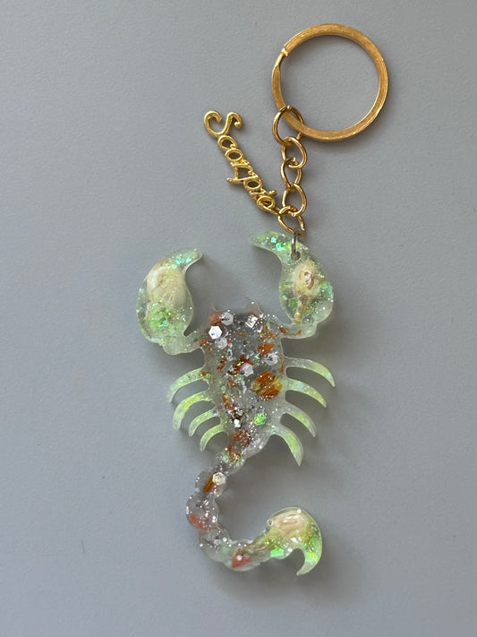 Scorpio keychain